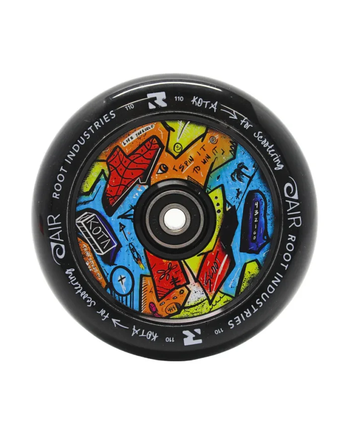 Root Industries x KOTA Limited Edition AIR 110mm Wheels - Black (sold as a pair) - Image 3