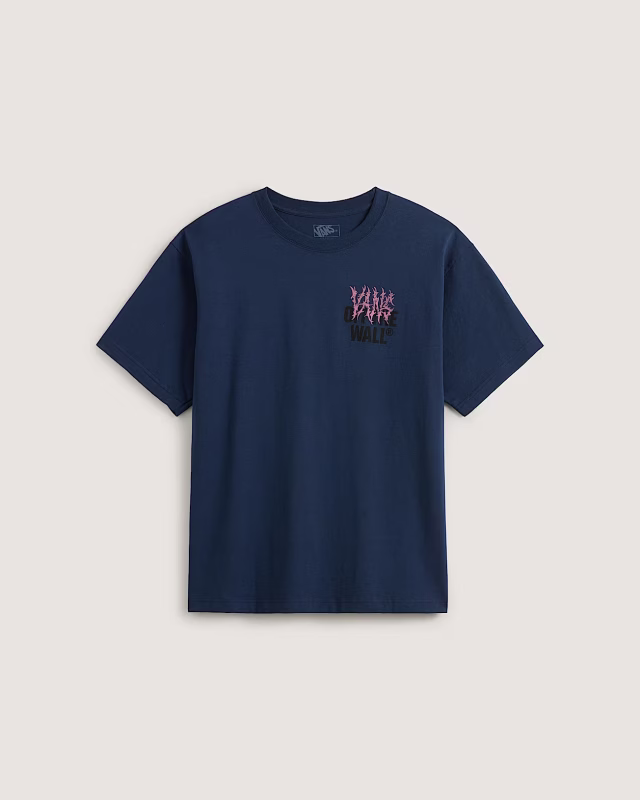 Vans Metal Wall T Shirt Navy