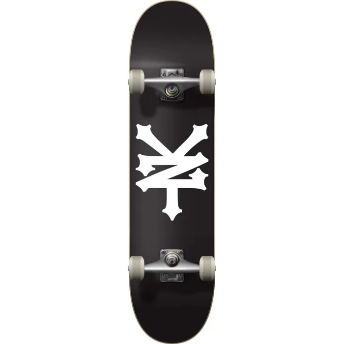 Zoo York OG 95 Crackerjack Complete Skateboard - Black/White 7.75"
