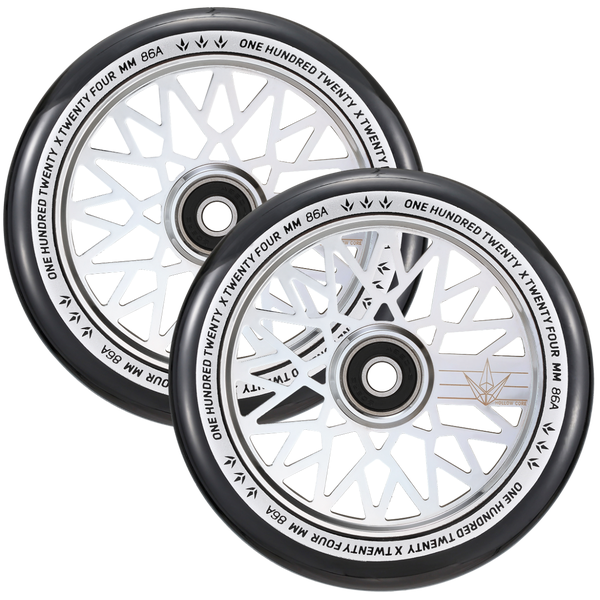 Blunt 120mm Diamond Hollowcore - Chrome | Pair