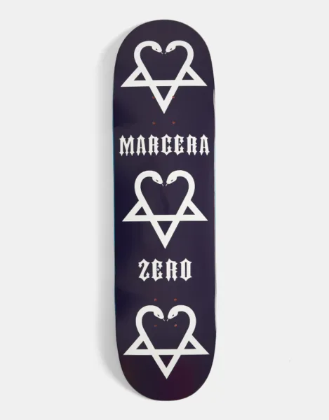 Zero x Bam Margera American Zero Skateboard Deck - 8.5"