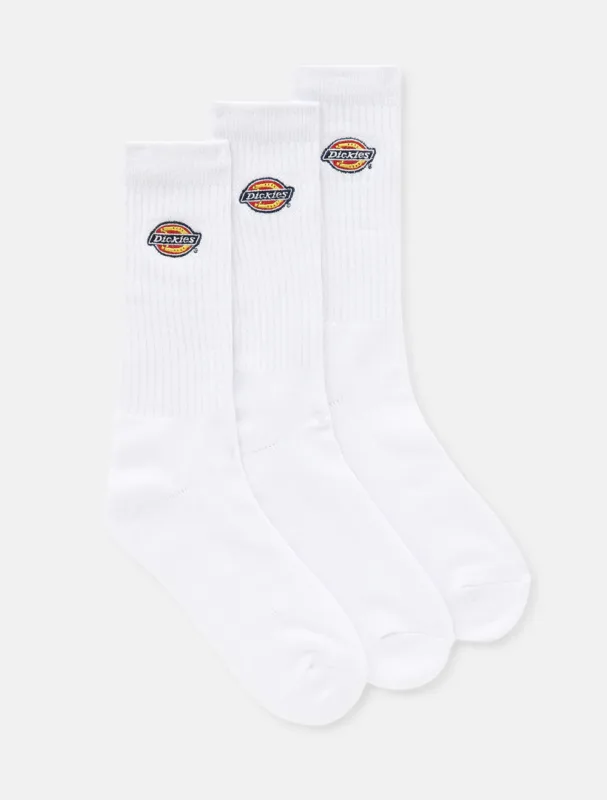 Dickies Valley Grove Socks - White