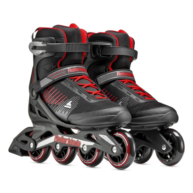 Rollerblade Zetrablade 2025 Inline Skates - Black/Red - Image 2