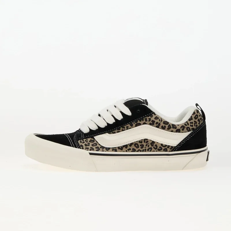 Vans Knu Skool Shoes - Black/Leopard
