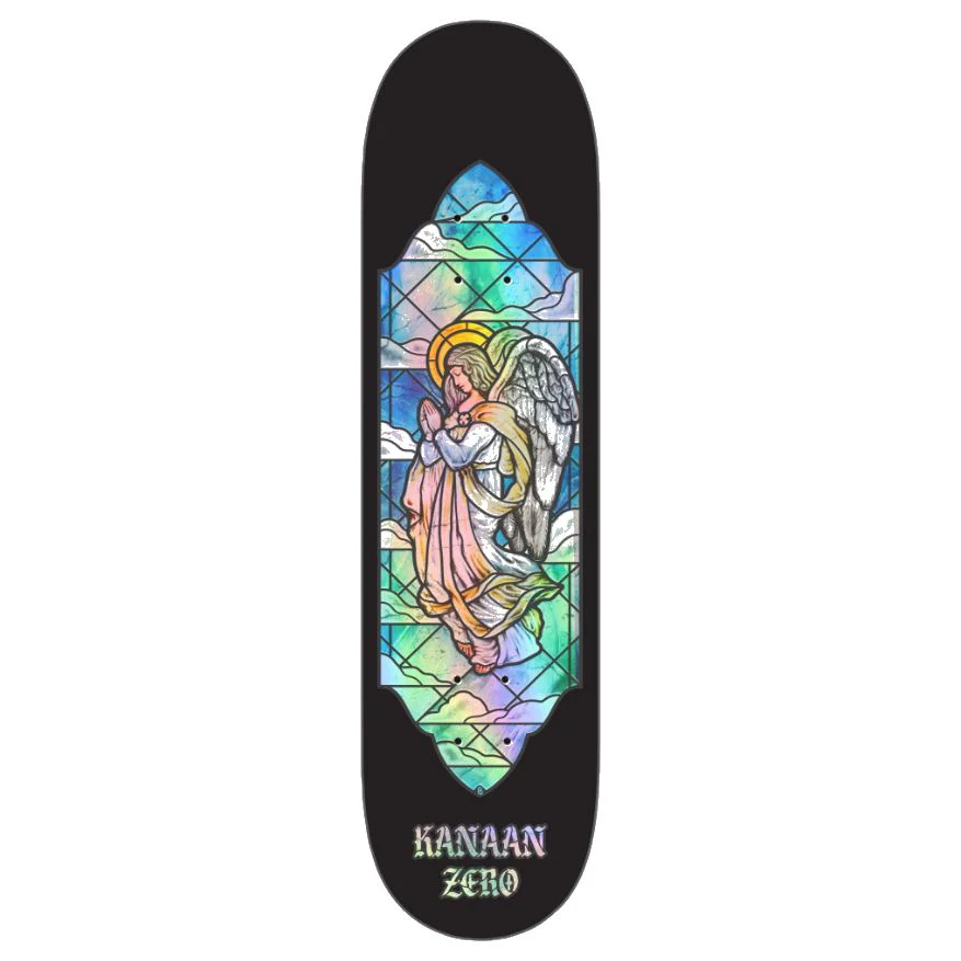 Zero Stained Glass Kanaan Dern Skateboard Deck 8.375"
