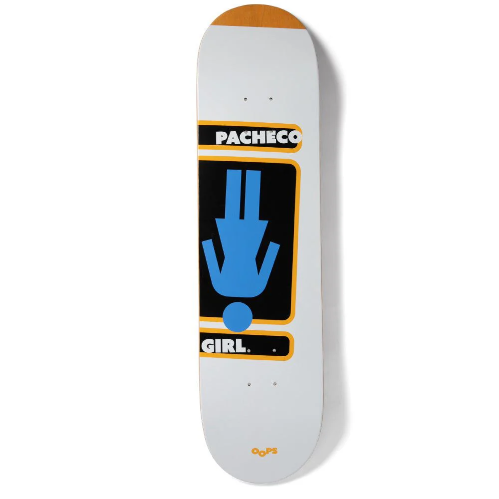 Girl Skateboards Oops OG Tyler Pachecho Deck 8.375"
