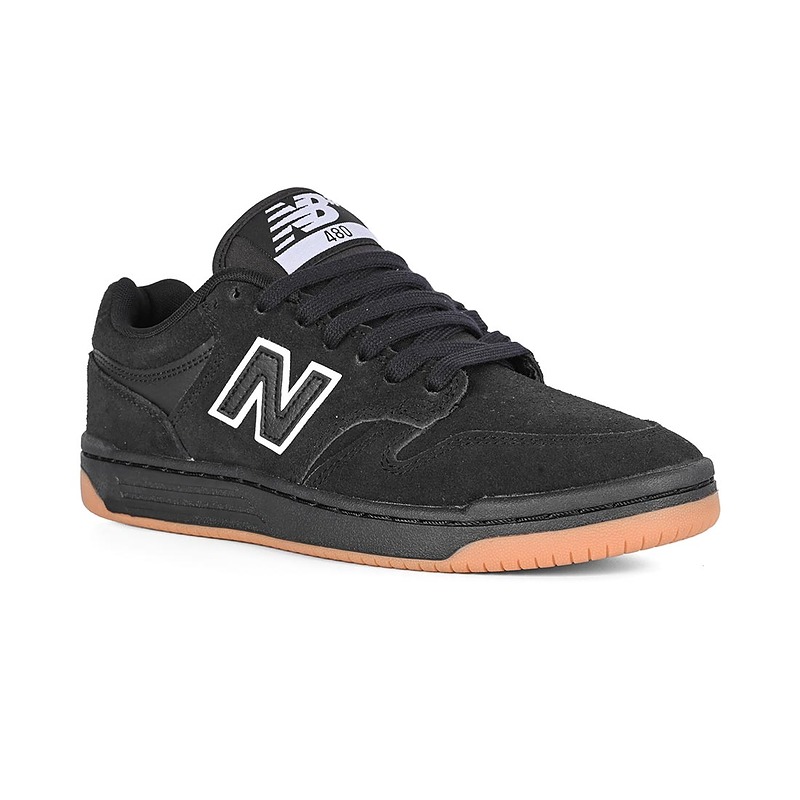 New Balance Numeric 480 Skate Shoes Black/white/Gum