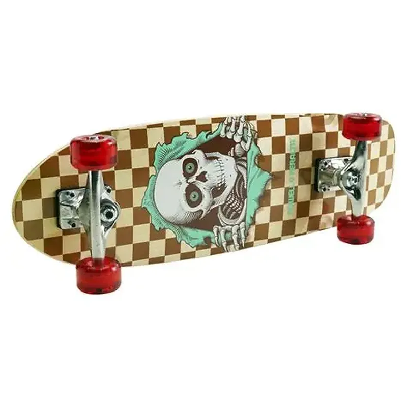 Powell 'Natural Checker Ripper' Sidewalk Surfer Cruiser Factory Complete 8.37" - Image 2
