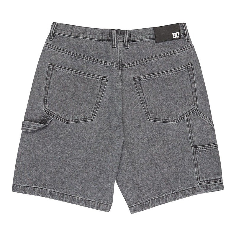 DC Baggy Denim Carpenter Shorts - Grey - Image 2