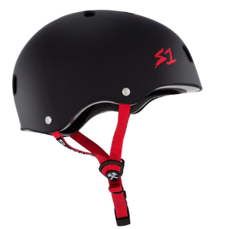 S1 Lifer Helmet - Black/Red - Image 2