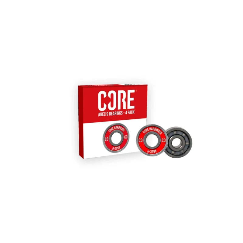 Core ABEC 9 Bearings - 4 Pack